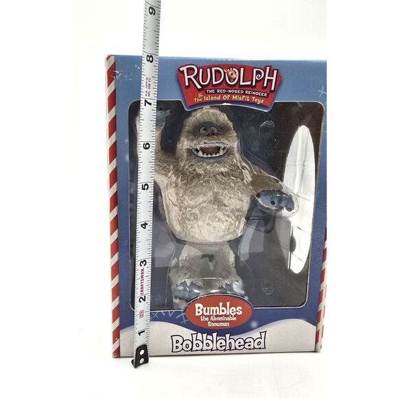 Bumbles the Abominable Snowman Rudolph Red-Nosed Reindeer Bobblehead Figure NEW - Picture 4 of 5